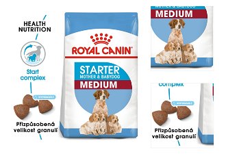 Royal Canin MEDIUM STARTER - 15kg 3