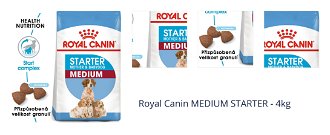 Royal Canin MEDIUM STARTER - 4kg 1