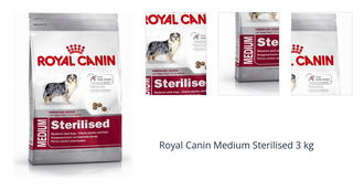 Royal Canin Medium Sterilised 3 kg 1