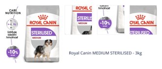Royal Canin MEDIUM STERILISED - 3kg 1