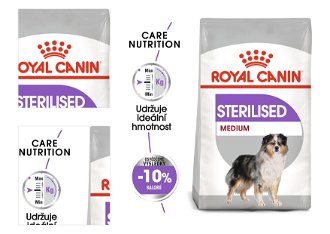 Royal Canin MEDIUM STERILISED - 3kg 4