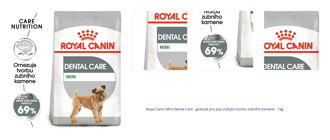 Royal Canin Mini Dental Care - granule pro psy snižující tvorbu zubního kamene - 1kg 1