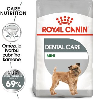 Royal Canin Mini Dental Care - granule pro psy snižující tvorbu zubního kamene - 8kg