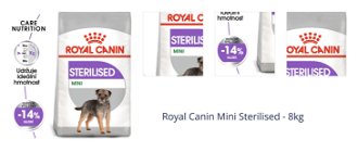 Royal Canin Mini Sterilised - 8kg 1
