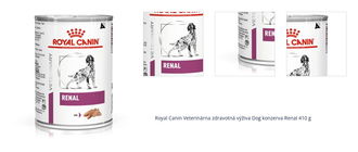 Royal Canin Veterinárna zdravotná výživa Dog konzerva Renal 410 g 1