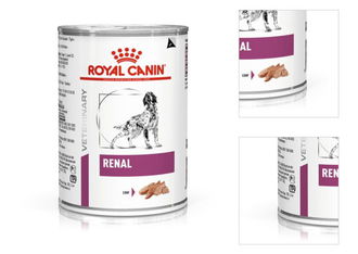 Royal Canin Veterinárna zdravotná výživa Dog konzerva Renal 410 g 3