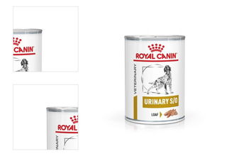 Royal Canin Veterinárna zdravotná výživa Dog konzerva Urinary SO 410 g 4