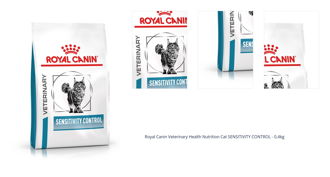 Royal Canin Veterinary Health Nutrition Cat SENSITIVITY CONTROL - 0,4kg 1