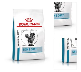 Royal Canin Veterinary Health Nutrition Cat SKIN &amp; COAT - 0,4kg 3