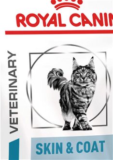 Royal Canin Veterinary Health Nutrition Cat SKIN &amp; COAT - 0,4kg 5