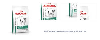 Royal Canin Veterinary Health Nutrition Dog SATIETY Small - 3kg 1