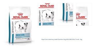 Royal Canin Veterinary Health Nutrition Dog SKIN CARE ADULT Small - 2kg 1