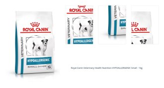 Royal Canin Veterinary Health Nutrition HYPOALLERGENIC Small - 1kg 1