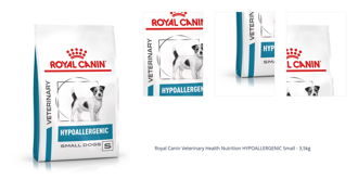 Royal Canin Veterinary Health Nutrition HYPOALLERGENIC Small - 3,5kg 1