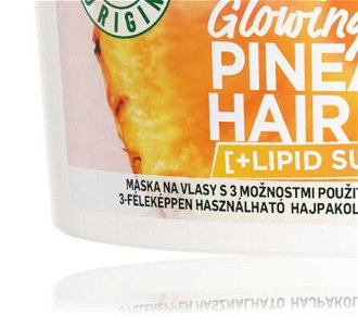 Rozjasňujúca maska pre dlhé vlasy Garnier Fructis Pineapple Hair Food 3 Usages Mask - 400 ml + darček zadarmo 8