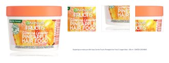 Rozjasňujúca maska pre dlhé vlasy Garnier Fructis Pineapple Hair Food 3 Usages Mask - 400 ml + DARČEK ZADARMO 1