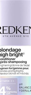 Rozjasňujúca starostlivosť pre blond vlasy Redken Blondage High Bright - 1000 ml + darček zadarmo 5
