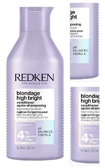 Rozjasňujúca starostlivosť pre blond vlasy Redken Blondage High Bright - 300 ml + darček zadarmo 3