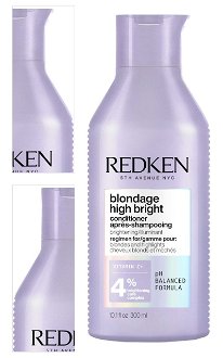 Rozjasňujúca starostlivosť pre blond vlasy Redken Blondage High Bright - 300 ml + darček zadarmo 4