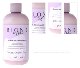 Rozjasňujúci šampón pre blond vlasy Inebrya Blondesse Blonde Miracle Shampoo - 300 ml (771026145) + darček zadarmo 1