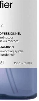 Rozjasňujúci šampón pre blond vlasy Loréal Professionnel Serie Expert Blondifier Gloss - 1500 ml - L’Oréal Professionnel + darček zadarmo 9