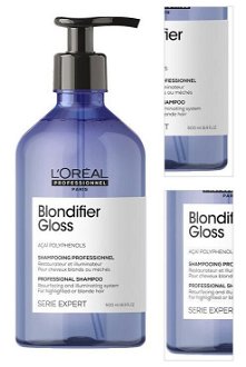 Rozjasňujúci šampón pre blond vlasy Loréal Professionnel Serie Expert Blondifier Gloss - 500 ml - L’Oréal Professionnel + DARČEK ZADARMO 3