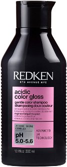 Rozjasňujúci šampón pre farbené vlasy Redken Acidic Color Gloss Gentle Color Shampoo - 300 ml + darček zadarmo