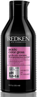Rozjasňujúci šampón pre farbené vlasy Redken Acidic Color Gloss Gentle Color Shampoo - 500 ml + darček zadarmo