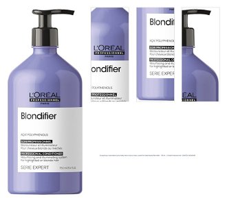 Rozjasňujúci starostlivosť pre všetky blond blond vlasy Loréal Prof.Serie Expert Blondifier - 750 ml - L’Oréal Professionnel + darček zadarmo 1