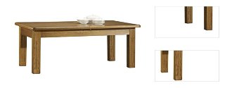 Rozkladací konferenčný stôl Stol 200/400 - drevo D3 3