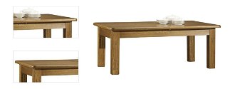 Rozkladací konferenčný stôl Stol 200/400 - drevo D3 4