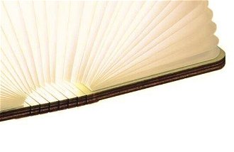 Rozkladacie svetlo "Smart Book" mini, orech - Gingko 9