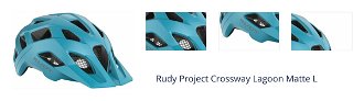 Rudy Project Crossway Lagoon Matte L Prilba na bicykel 1