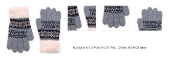 Rukavice Art of Polo Art_Of_Polo_Gloves_rk18405_Grey 1
