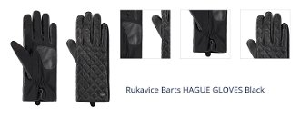Rukavice Barts HAGUE GLOVES Black 1