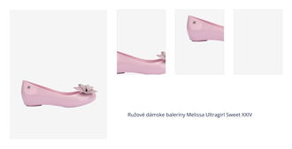 Ružové dámske baleríny Melissa Ultragirl Sweet XXIV 1