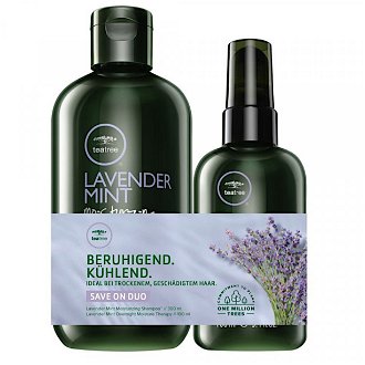 Sada na hydratáciu vlasov Paul Mitchell Tea Tree Lavender Mint Save On Duo - šampón + nočná maska (702760) + DARČEK ZADARMO 2