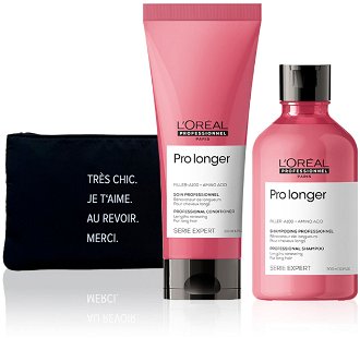 Sada na obnovenie dĺžok Loréal Professionnel Pro Longer + kozmetická taška zadarmo - L’Oréal Professionnel + DARČEK ZADARMO
