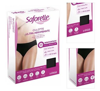 SAFORELLE Ultra absorpčné menštruačné nohavičky 34/36 3