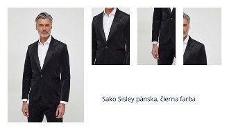 Sako Sisley pánska, čierna farba 1