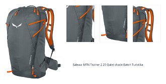 Salewa  MTN Trainer 2 25 Quiet shade Batoh Turistika 1