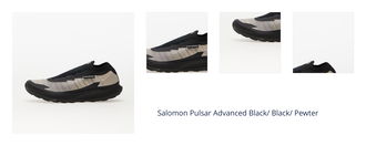 Salomon Pulsar Advanced Black/ Black/ Pewter 1