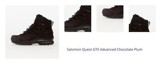 Salomon Quest GTX Advanced Chocolate Plum 1