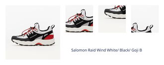 Salomon Raid Wind White/ Black/ Goji B 1