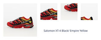 Salomon XT-4 Black/ Empire Yellow 1