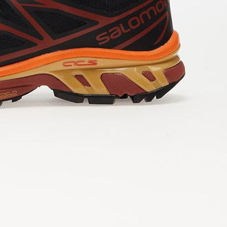 Salomon XT-6 Black/ Chocolate Plum/ Vibrant Orange 9