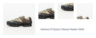 Salomon XT-Quest 2 Ebony/ Pewter/ Moth 1