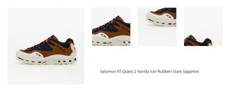 Salomon XT-Quest 2 Vanilla Ice/ Rubber/ Dark Sapphire 1