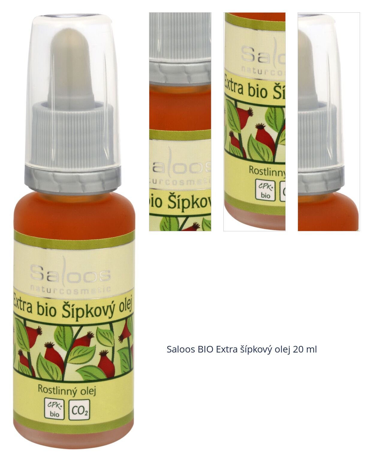 Saloos BIO Extra šípkový olej 20 ml 1