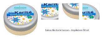 Saloos Bio Karité balzam - Atopikderm 50 ml 1
